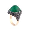 Emerald Cabouchon Ring